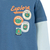 Imagen de Remera bebé varón con bajomanga y estampa "explore"