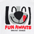 Remera bebé varón con estampa frente y espalda "fun awaits"