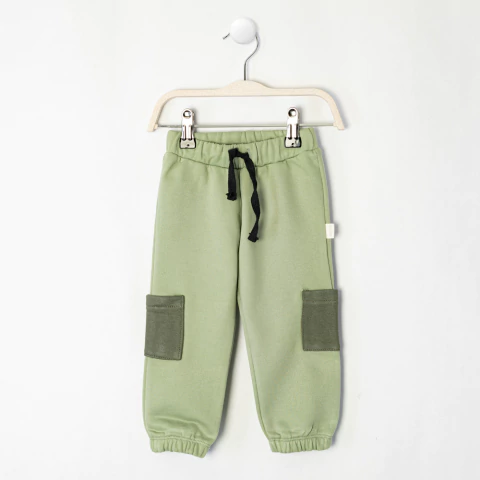 Jogger bebé varón frisa cargo combinado - comprar online