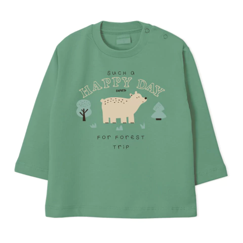Remera bebé varón con estampa "oso" - comprar online
