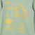 Imagen de Remera jr nena con estampa full dorado "estrellas"