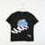 Remera jr varón oversize manga corta con estampa "skate world" - Gepetto Ropa para Chicos