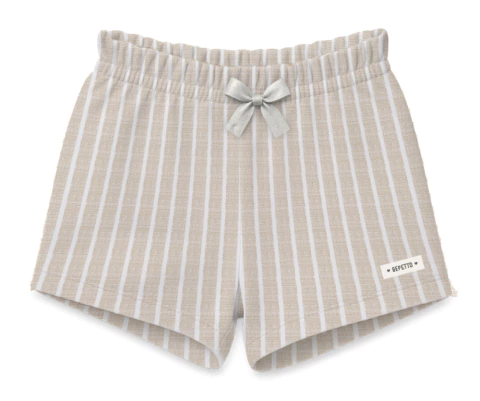 Short bb jersey estampado rayado - comprar online