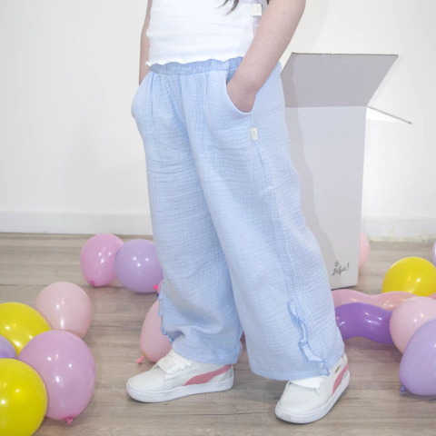 Pantalon jr nena holgado baby cotton - comprar online