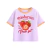 Remera jr nena combinada c/ estampa "frutas" en internet