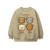Buzo bebé varón oversize con estampa osos