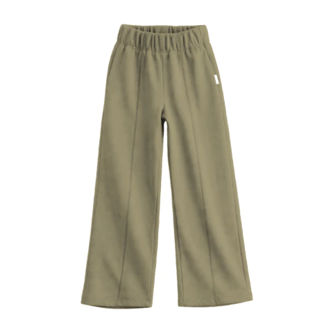 Pantalón recto frisa junior nena con recorte delantero - Gepetto Ropa para Chicos