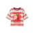 Remera Deseo boxy rayada con 3 estampas en internet