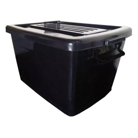 Caja organizadora de 70 litros con ruedas