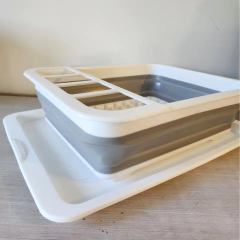Secaplatos escurridor de platos con bandeja incluida - comprar online