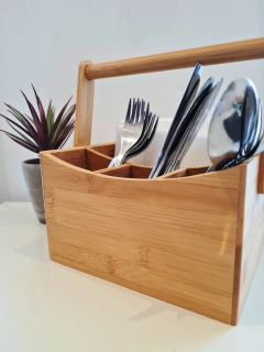 Porta cubiertos canasta Praga - tienda online