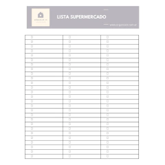 Kit imprimible para organizar tus comidas en internet