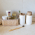 Dispenser y vaso para cepillos Begonia - comprar online
