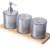 Set de baño con base de madera - comprar online