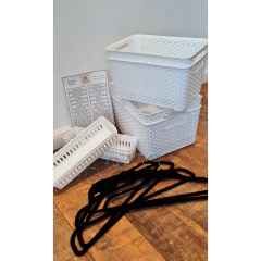 Set básico para organizar el placard - comprar online