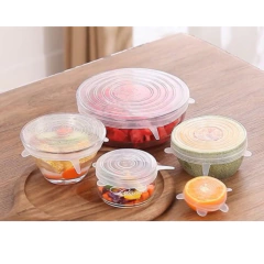 6 Tapas de silicona que se adhieren a tus recipientes!