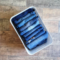 Imagen de Contenedor organizador ratan grande