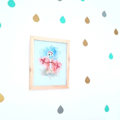 Cuadro Infantil con marco de madera Toy Story Forky - comprar online