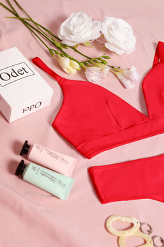 Conjunto Odet Art 2082 Triangulito de Algodón con Culoteless en internet