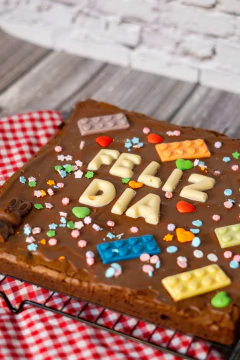 Brownie Dia del Niño Grande - comprar online