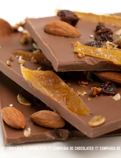 Tableton 125 grs - Chocolate con Leche y Frutas - comprar online