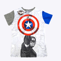 REMERA CAPITAN AMERICA SUBLIMADA MANGA CORTA 80761 en internet