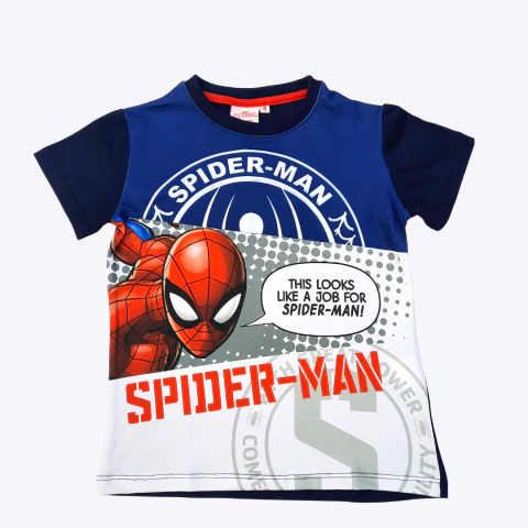 REMERA SPIDERMAN SUBLIMADA MANGA CORTA 80690