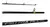 Caña Patria Rods Serie T 4.00mt 3 Tramos Lance 150 Grs