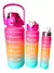 Botella Motivacional 3 En 1 Stickers Frases Kit 2l 1l 350ml - comprar online