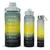 Botella Motivacional 3 En 1 Stickers Frases Kit 2l 1l 350ml - tienda online
