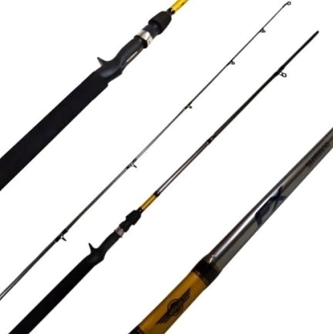 Caña Shimano Fx C60mc2 6 - 15 Lbs Pesca Baitcast Con Gatillo 1.83 Mts