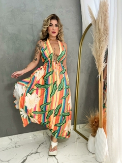 Imagem do Vestido estampa flor