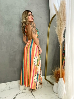 Vestido estampa flor - comprar online