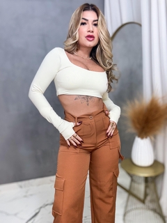 Calça cargo ( alfaiataria) - loja online