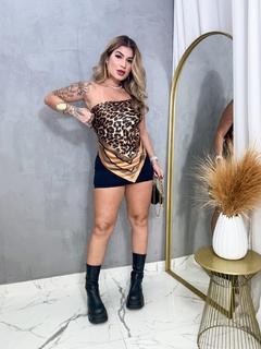 Lenço onça - Mylla Christian