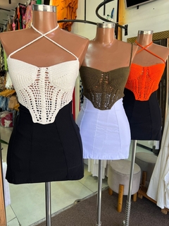 Corselet de crochê