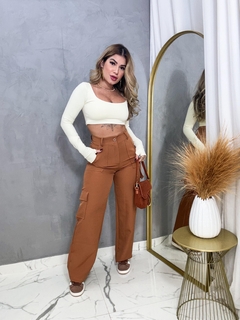Calça cargo ( alfaiataria) - Mylla Christian