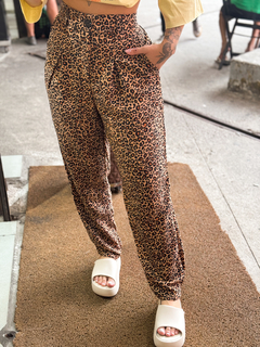 Calça Magda ( onça ) - comprar online