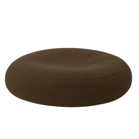 Puff Redondo Gigante Suede - Vazio - comprar online