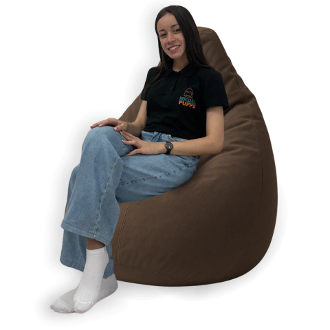 Puff Pêra Suede - Com Enchimento - comprar online