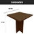 Mesa com 4 Puffs - comprar online
