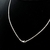 Corrente de prata grummet 2mm 70cm - loja online