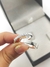 Aliança em Prata 4mm e 2mm