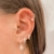 Piercing de Prata Argola cartilagem - comprar online