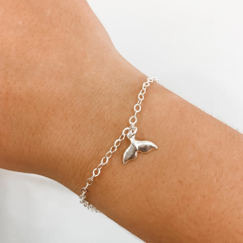 Pulseira em Prata rabo de sereia