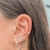 Piercing Ponto de Luz Cartilagem ou Trágus 9mm - loja online