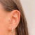 Piercing de Prata Cravejado Cartilagem 9,0 mm - Lis Pratas | Brincos, anéis, colares em Prata 925 e muito mais!
