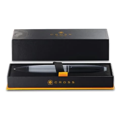 Boligrafo Cross Calais Gris y Negro - Lapiceras Únicas