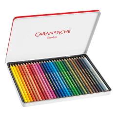 Lapices Profesional Caran D'ache Swisscolor Lata X30 Colores - comprar online