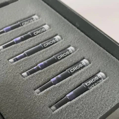 Pluma Cross Bailey Negro en estuche de regalo + Tinta + Embolo